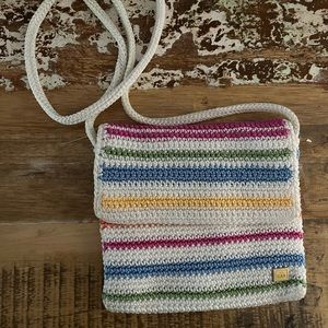 The Sak crossbody crocheted bag